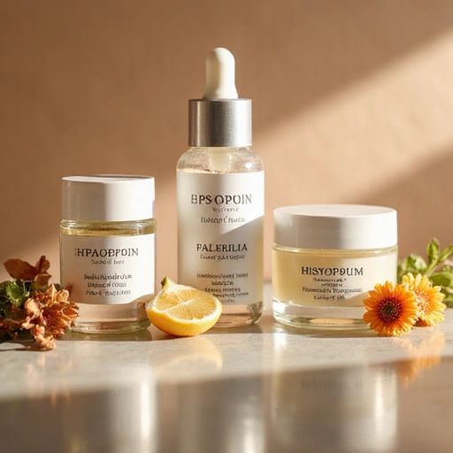 Advanced skincare formulations with hyaluronic acid and natural ingredients