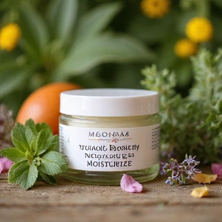 Organic Beauty Moisturizer with natural botanical ingredients